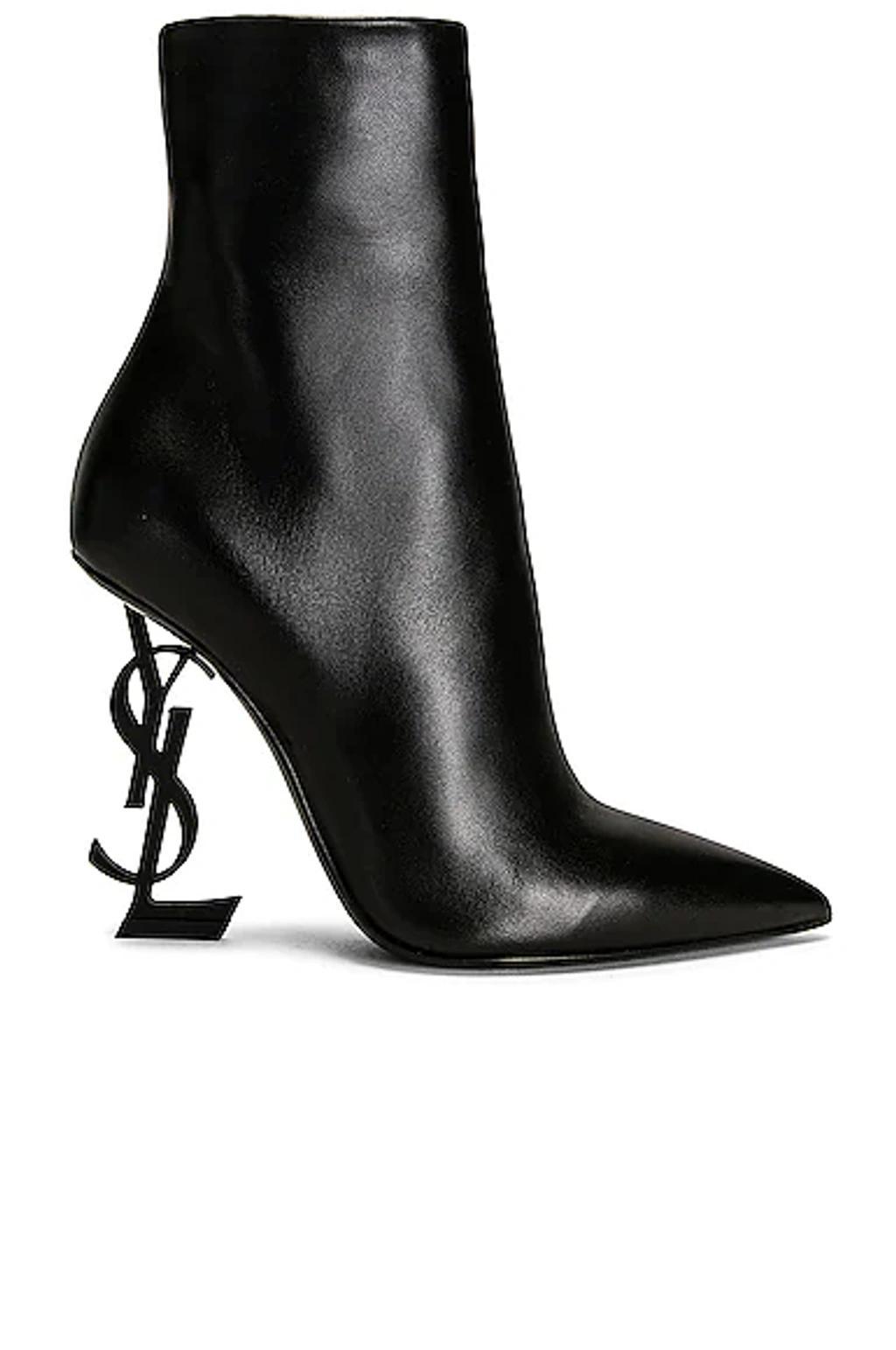 SAINT LAURENT Opyum 110 Ysl Heeled Boots In 1000 product image