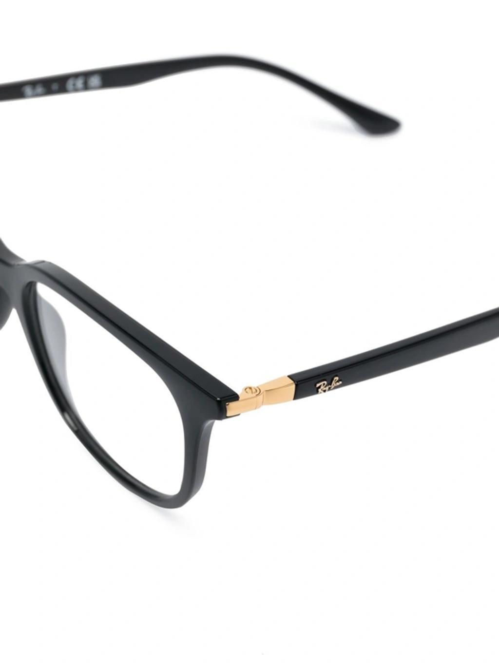 RAY BAN Square-frame Optical Glasses In Black Product Image