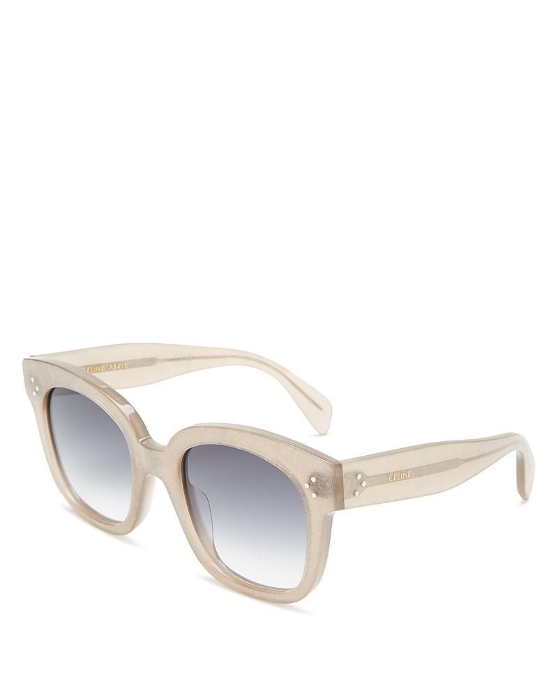 Glittery Bold Acetate Square Sunglasses Product Image