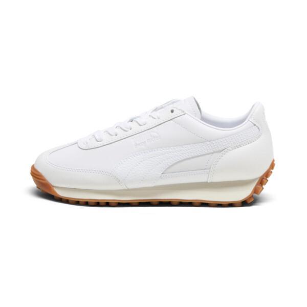 PUMA Easy Rider Leather Women's Sneakers in White/Frosted Ivory Product Image