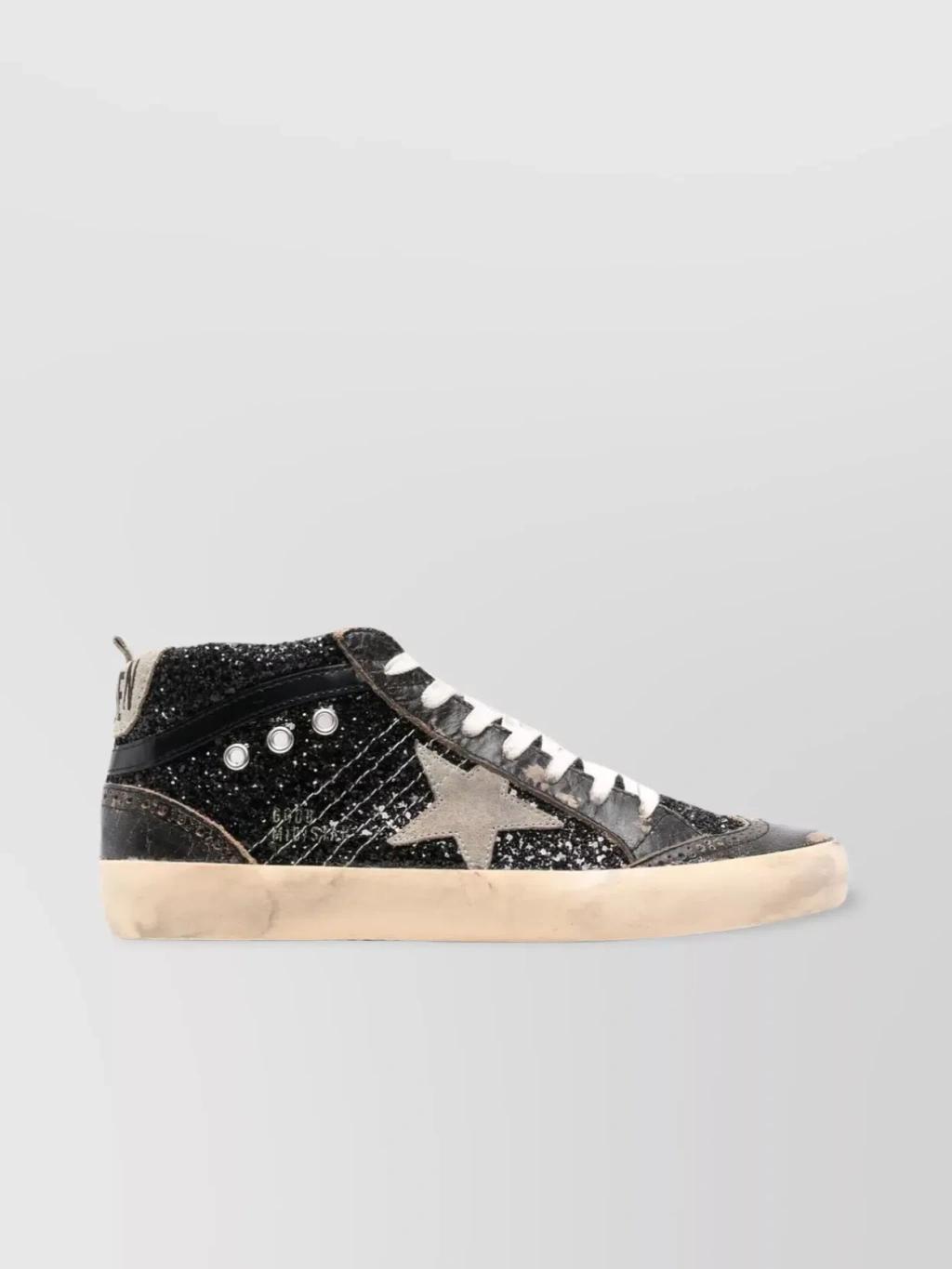 Mid Star Glitter Sneaker In Pastel Product Image