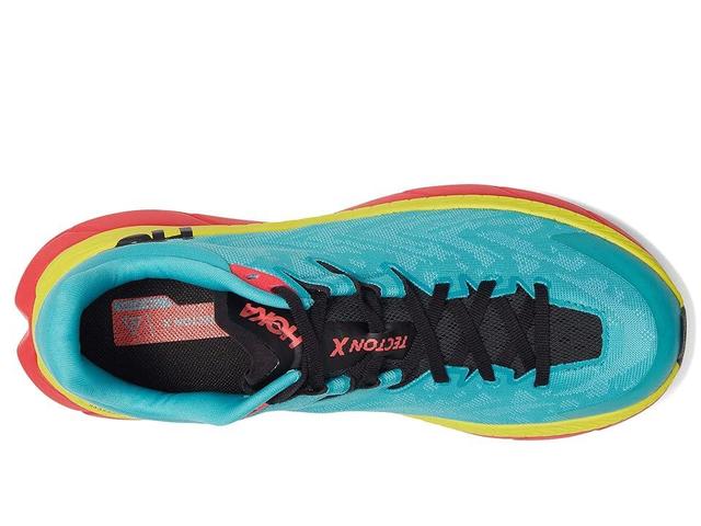 Hoka Tecton X (Scuba /Diva Pink) Women's Shoes Product Image