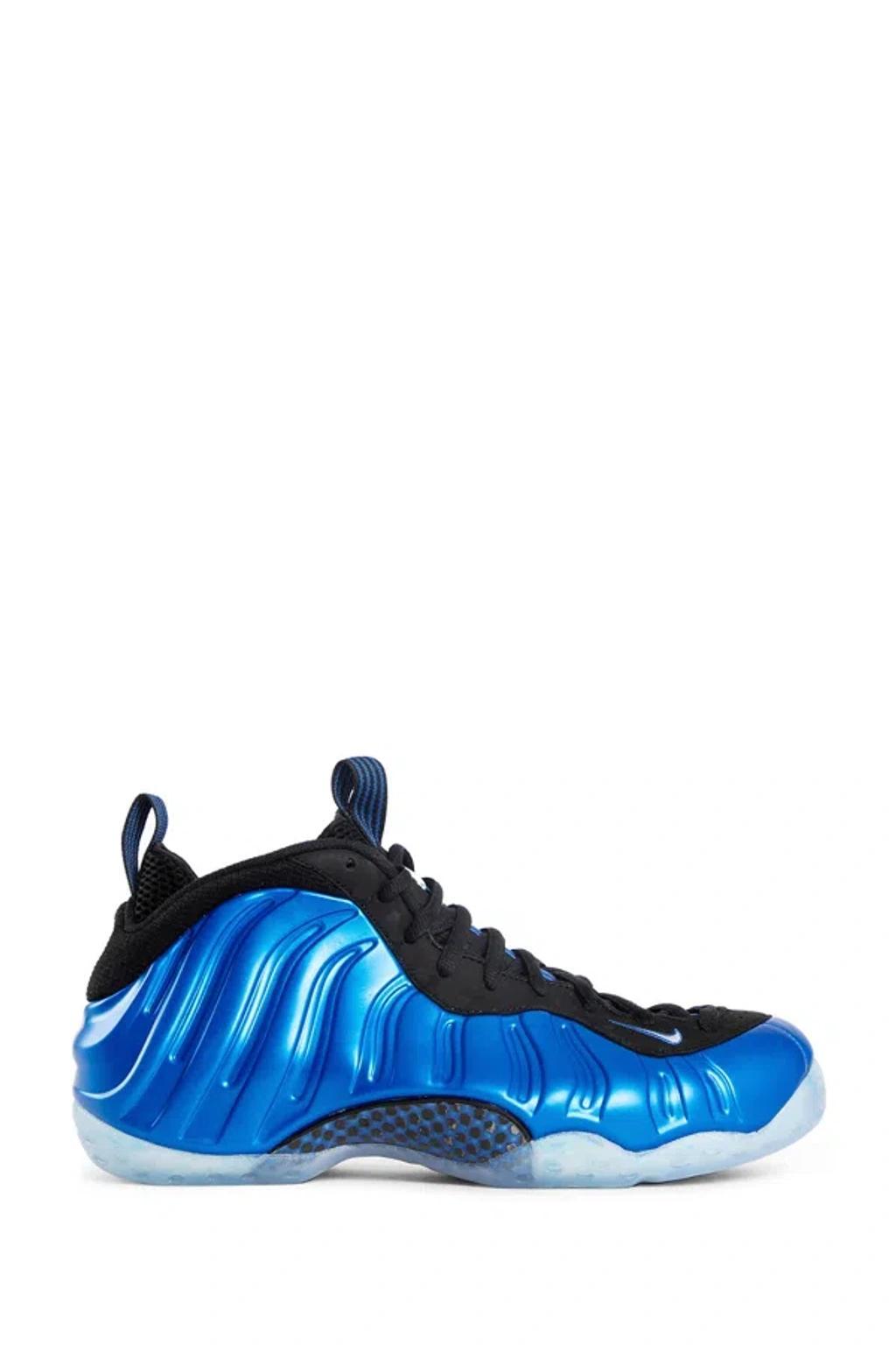 NIKE Little Posite Hi In International Blue/white/black Product Image