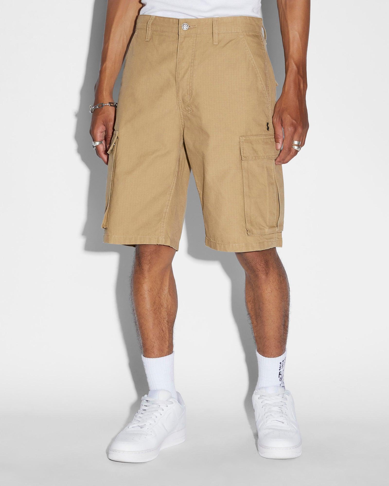 FUGITIVE CARGO SHORT DARK TAN Male Product Image