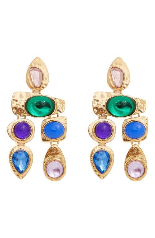 Petit Moments Resin Stone Drop Earrings Product Image