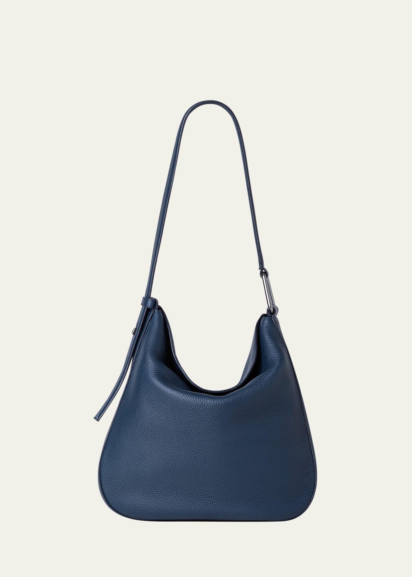 Akris Medium Anna Leather Hobo Bag Product Image