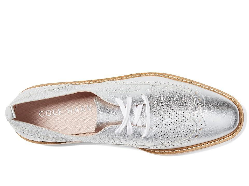 Cole Haan Originalgrand Platform Wing Tip Oxford Talca/Rose Smoke) Women's Shoes Product Image