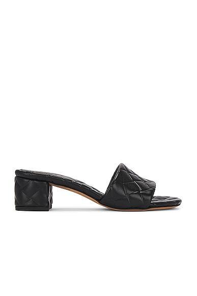 Bottega Veneta Mule Sandal in Black - Black. Size 38.5 (also in ). product image