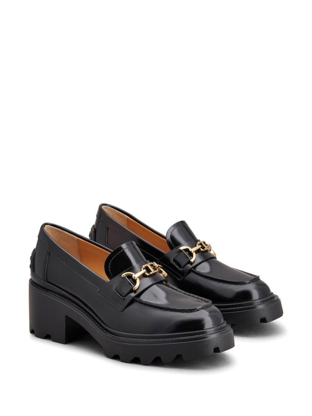 60mm leather loafers Product Image