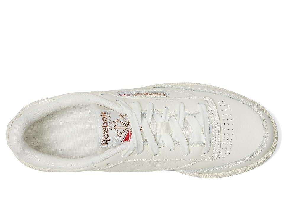 Reebok Womens Club C 85 - Running Shoes Chalk/Paperwhite/Glen Green Product Image