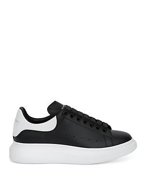 Alexander McQUEEN Mens Oversized Leather Heel Detail Sneakers Product Image