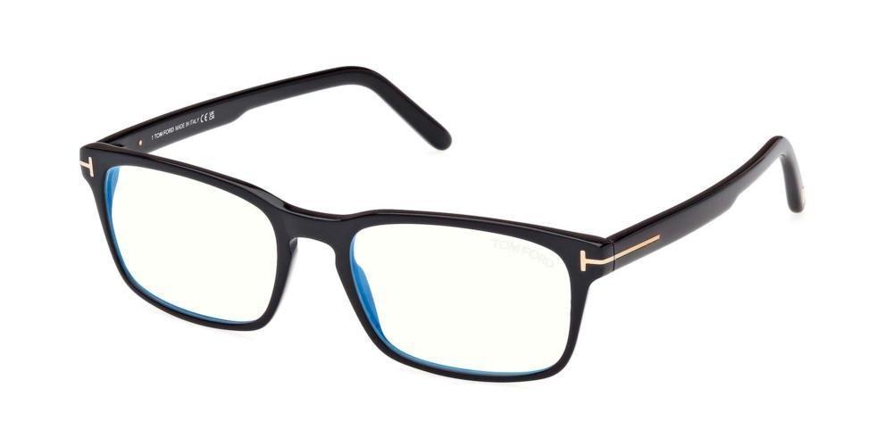 TOM FORD Square Frame Glasses In 001 Product Image