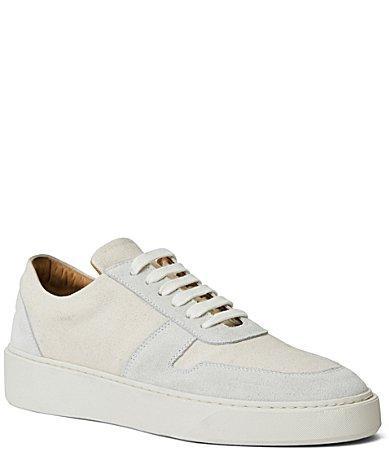 Mens Darian Suede & Canvas Low-Top Sneakers Product Image