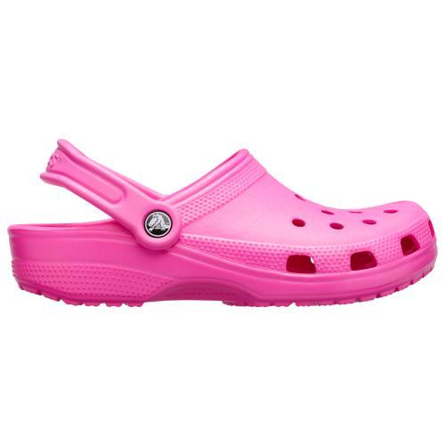 Crocs Womens Classic Clogs - Shoes Pink/Pink Product Image