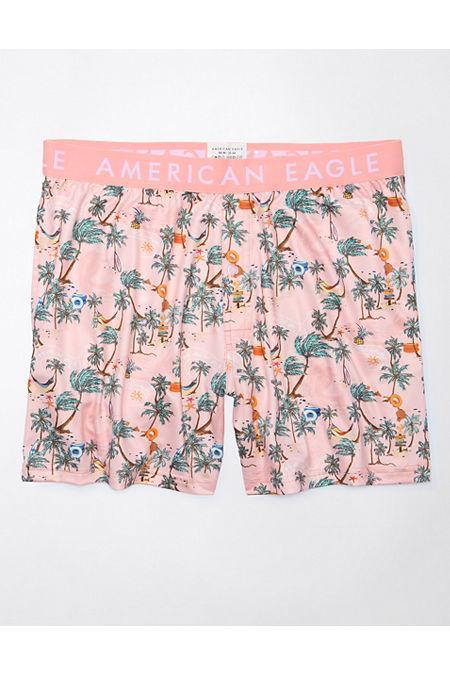 AEO Mens Tropical Ultra Soft Pocket Boxer Short Men's Product Image