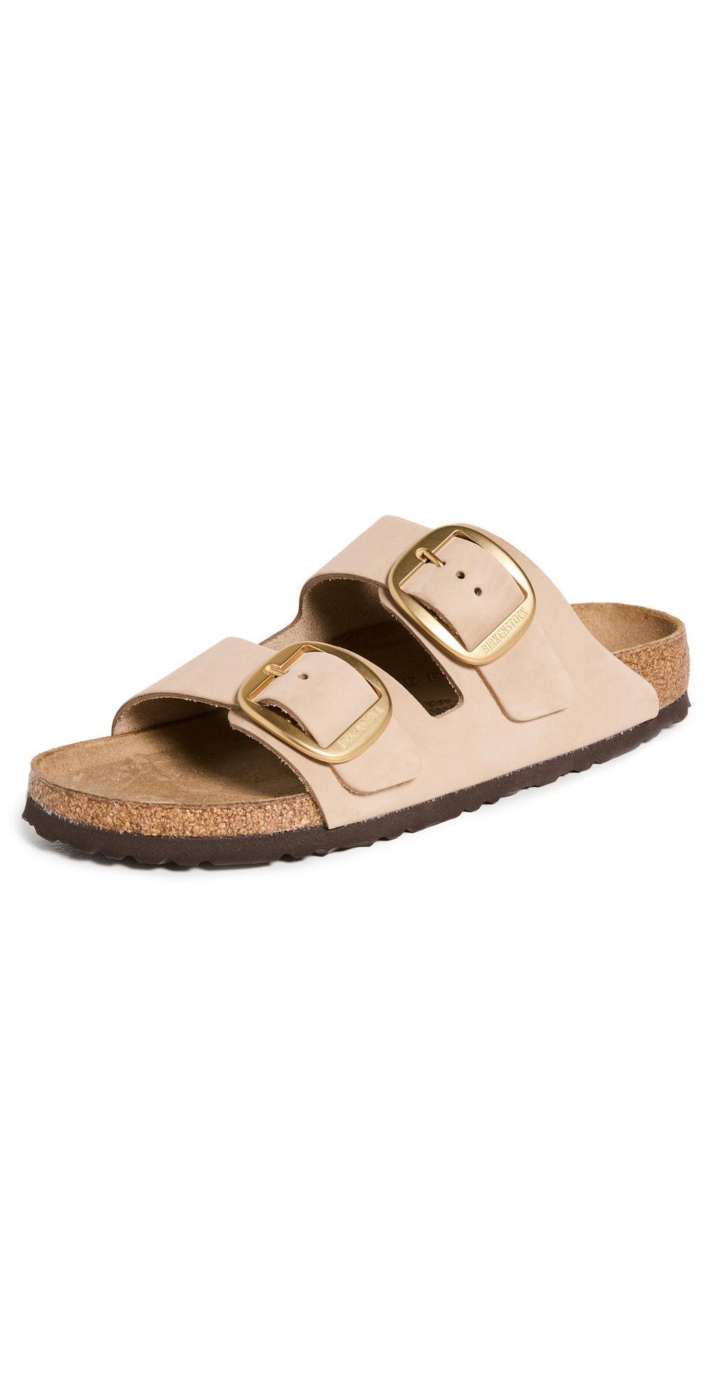 Womens Arizona Big Buckle Leather Sandals Product Image