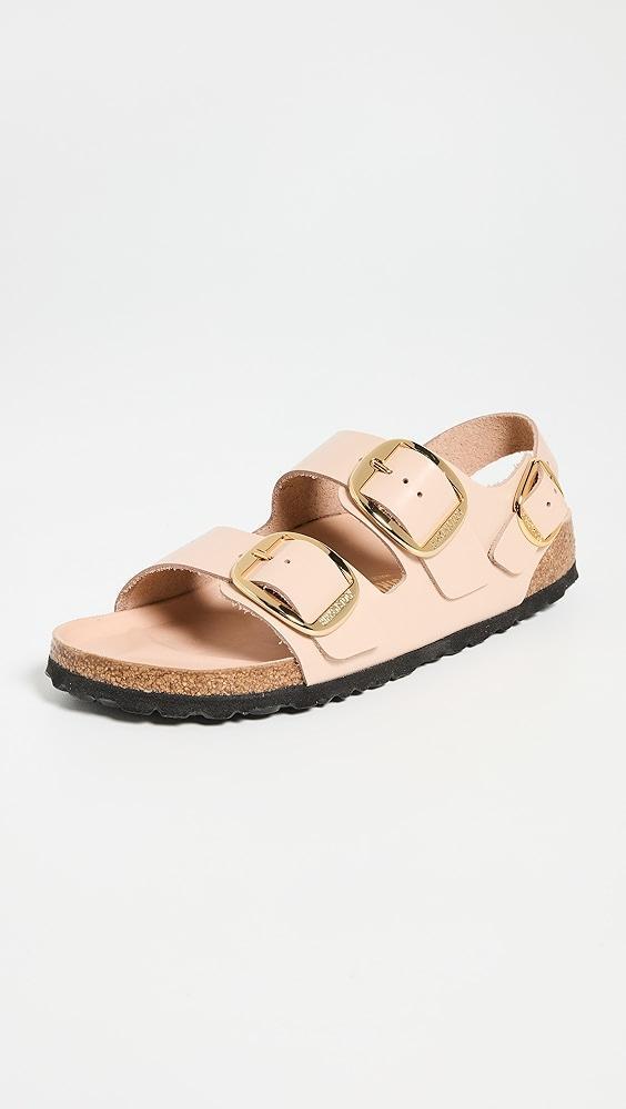 Birkenstock Milano Big Buckle High Shine Sandals | Shopbop Product Image