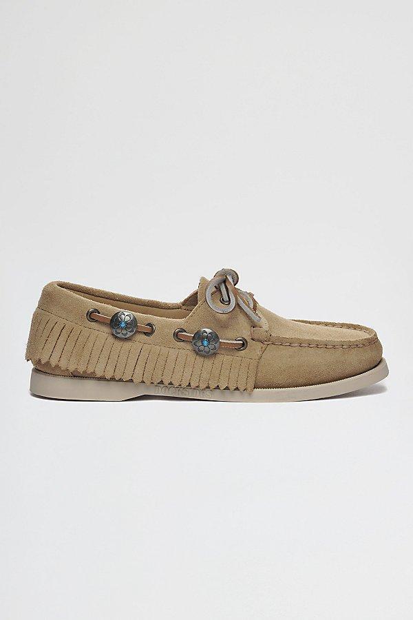 Sebago Portland Suede Fringe Boat Shoe Womens at Urban Outfitters Product Image