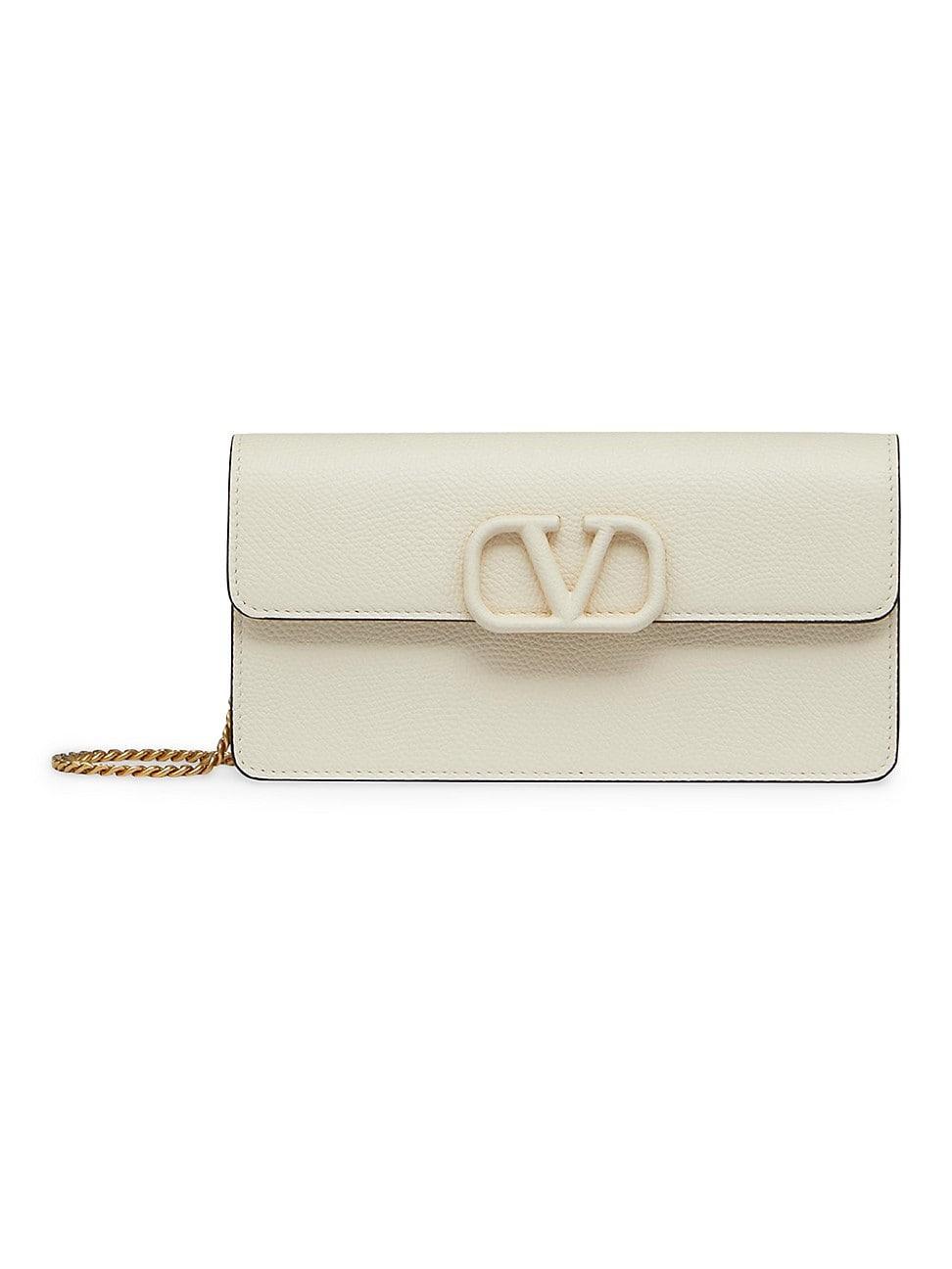 VLOGO Flap Leather Wallet on Chain Product Image