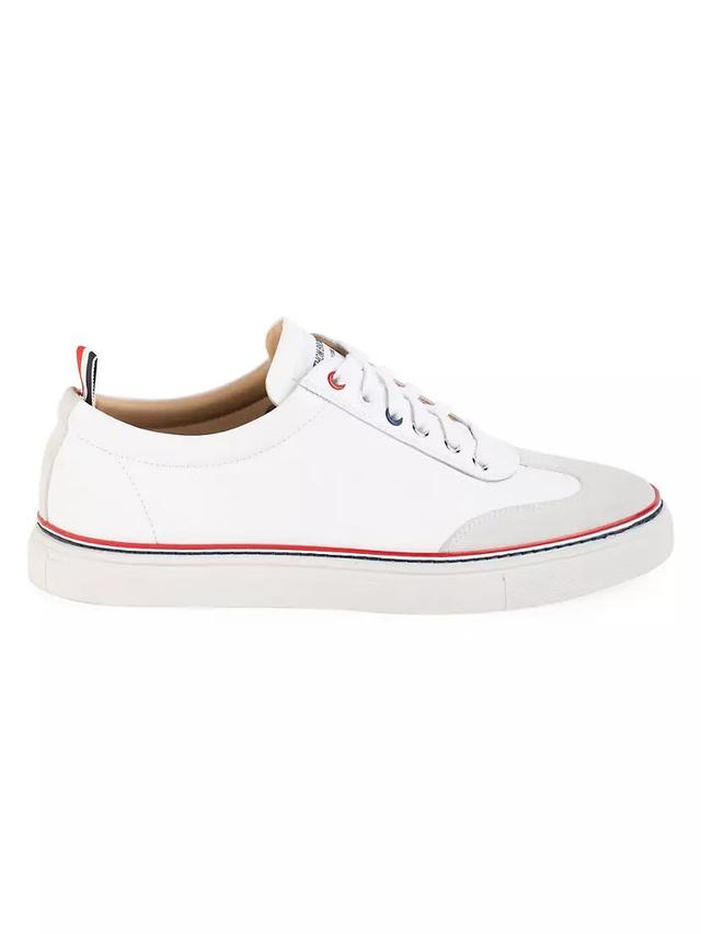 Mens Low-Top Leather Trainers Product Image