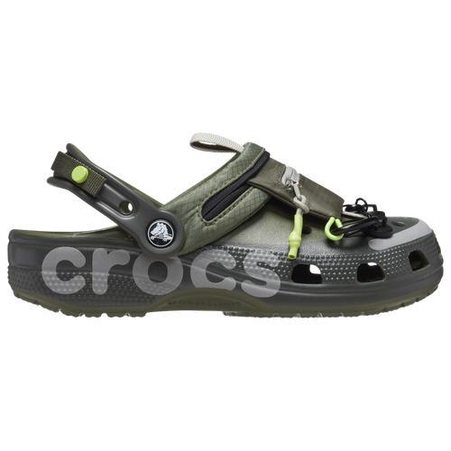 Crocs Mens Classic Venture Pack 2 Clogs - Shoes Green/White Product Image