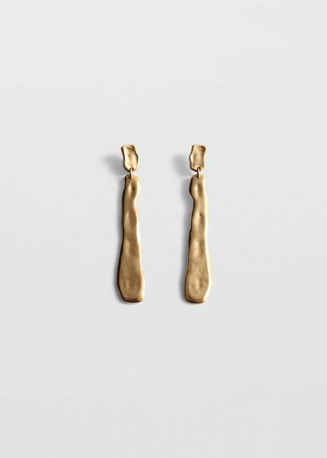 MANGO - Irregular long earrings - One size - Women Product Image