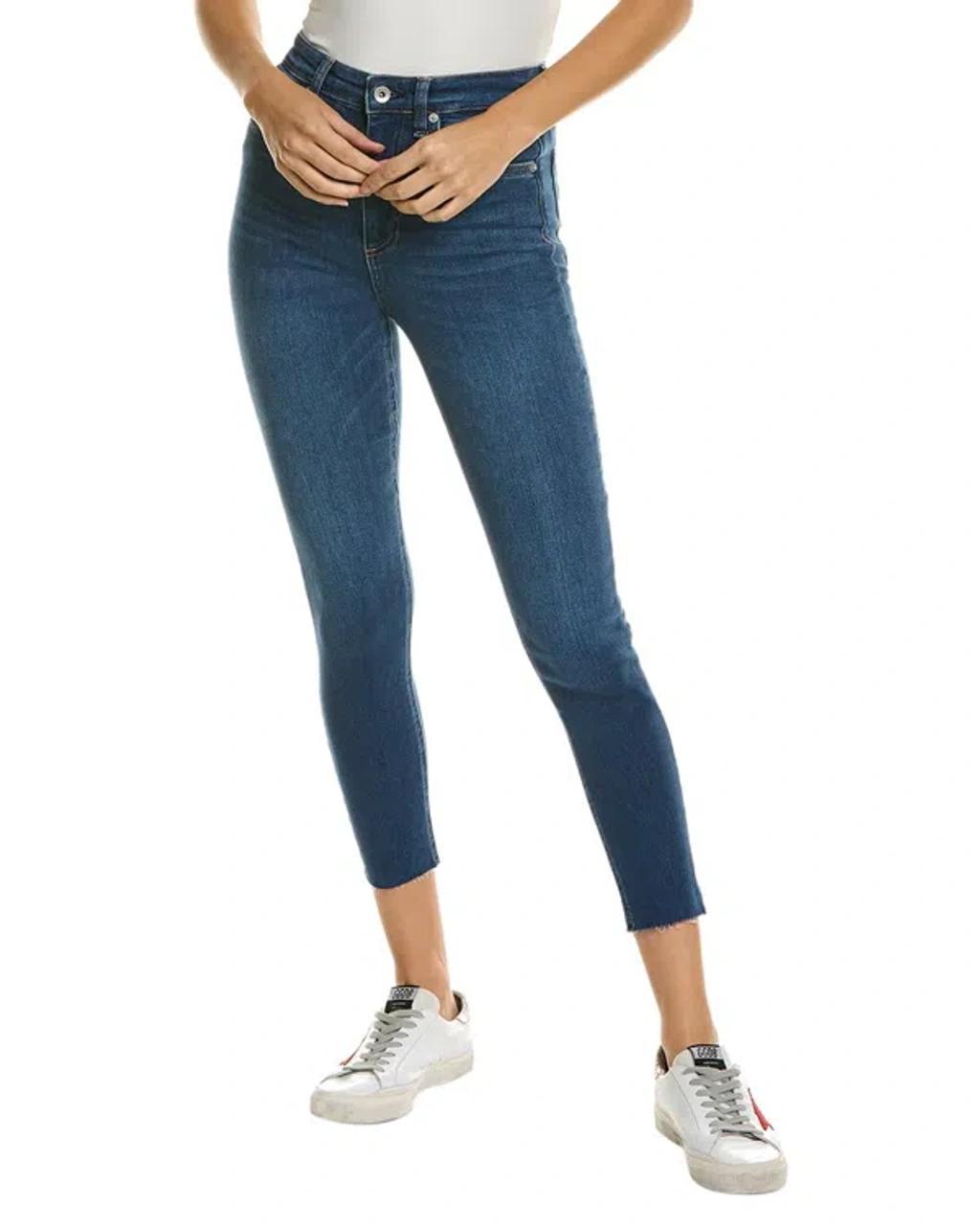 RAG & BONE Nina Jasper High-rise Ankle Skinny Jean In Blue product image