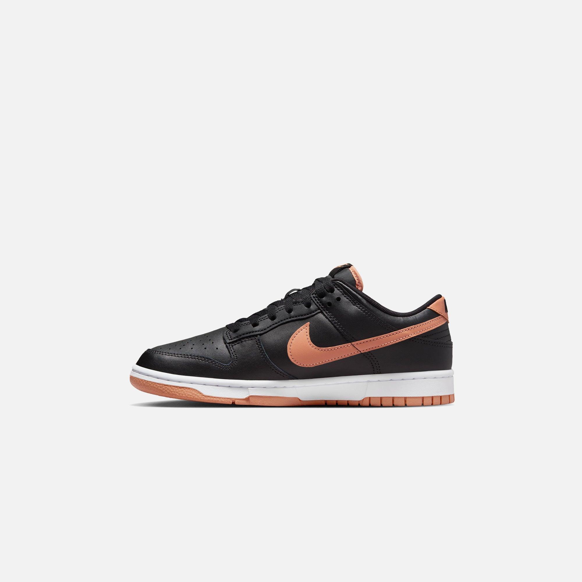 Nike Dunk Low Retro - Black / Amber Brown / White Male Product Image