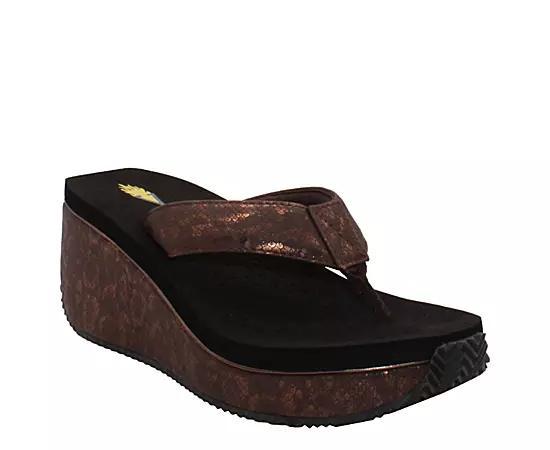 Volatile Frappachino Wedge Flip Flop Product Image