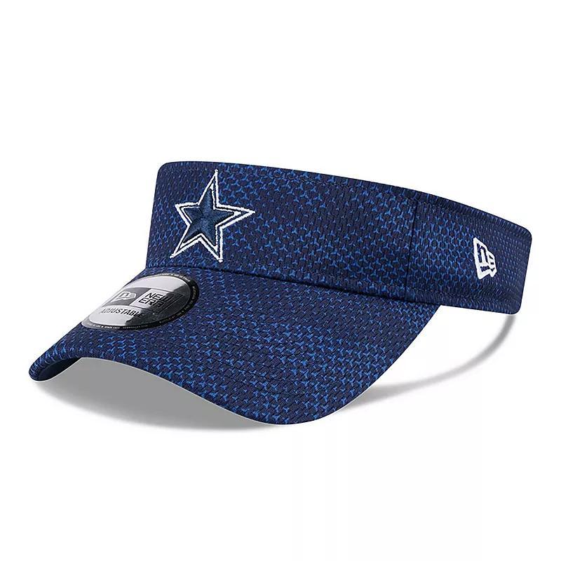 Mens New Era Dallas Cowboys 2024 Sideline Visor, Blue Product Image