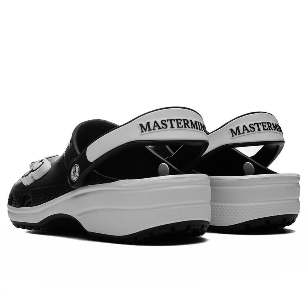 Mastermind Japan x Crocs Classic Clog - Black/White Male Product Image