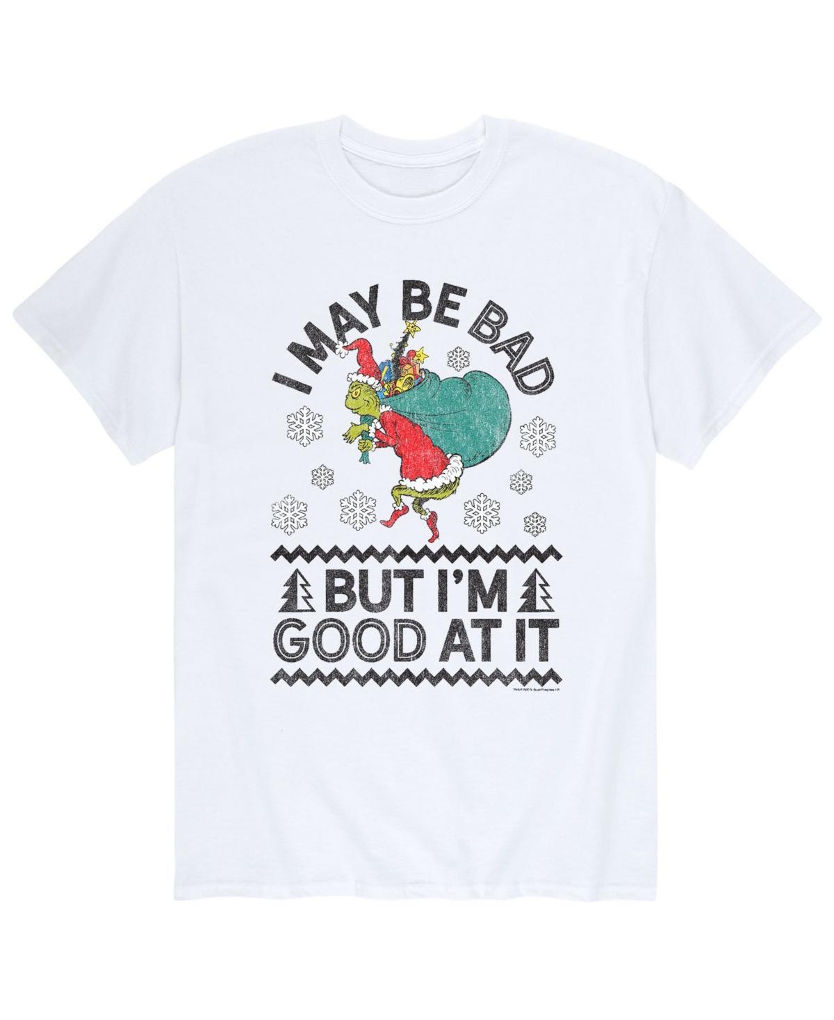 Big & Tall Dr. Seuss Good At It Tee, Mens Med Grey Product Image