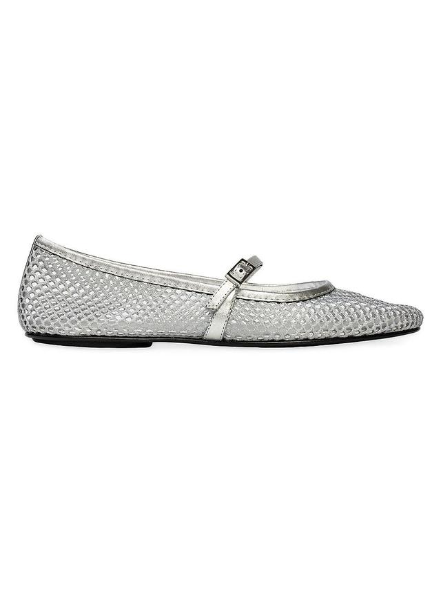 Womens Mika Mesh Ballerina Flats Product Image