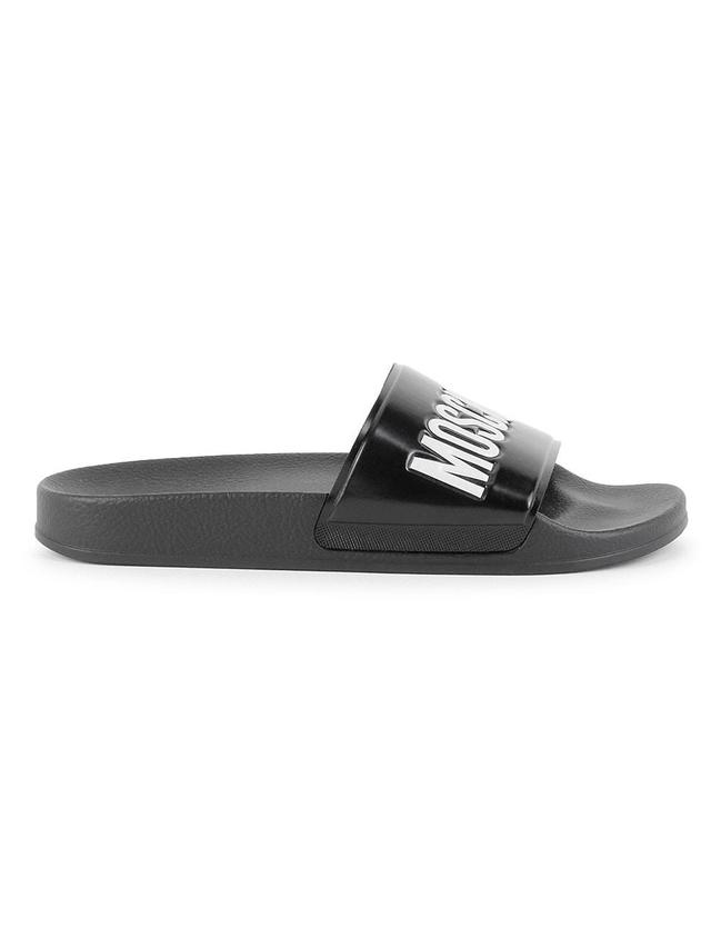 Mens Logo-Embossed Pool Slide Sandals Product Image