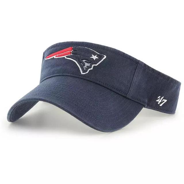 Mens Navy New England Patriots Clean Up Visor Product Image