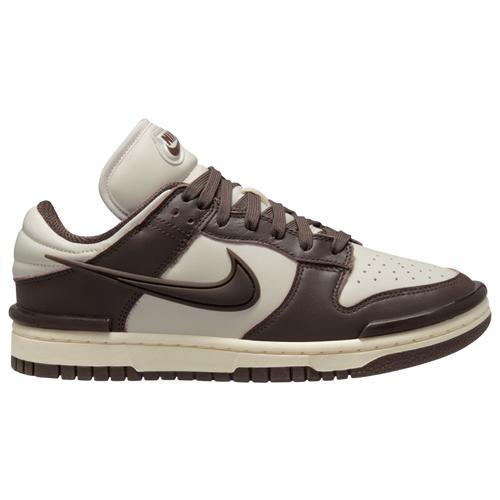 Nike Womens Nike Dunk Low Twist - Womens Basketball Shoes Silver/Sail Product Image