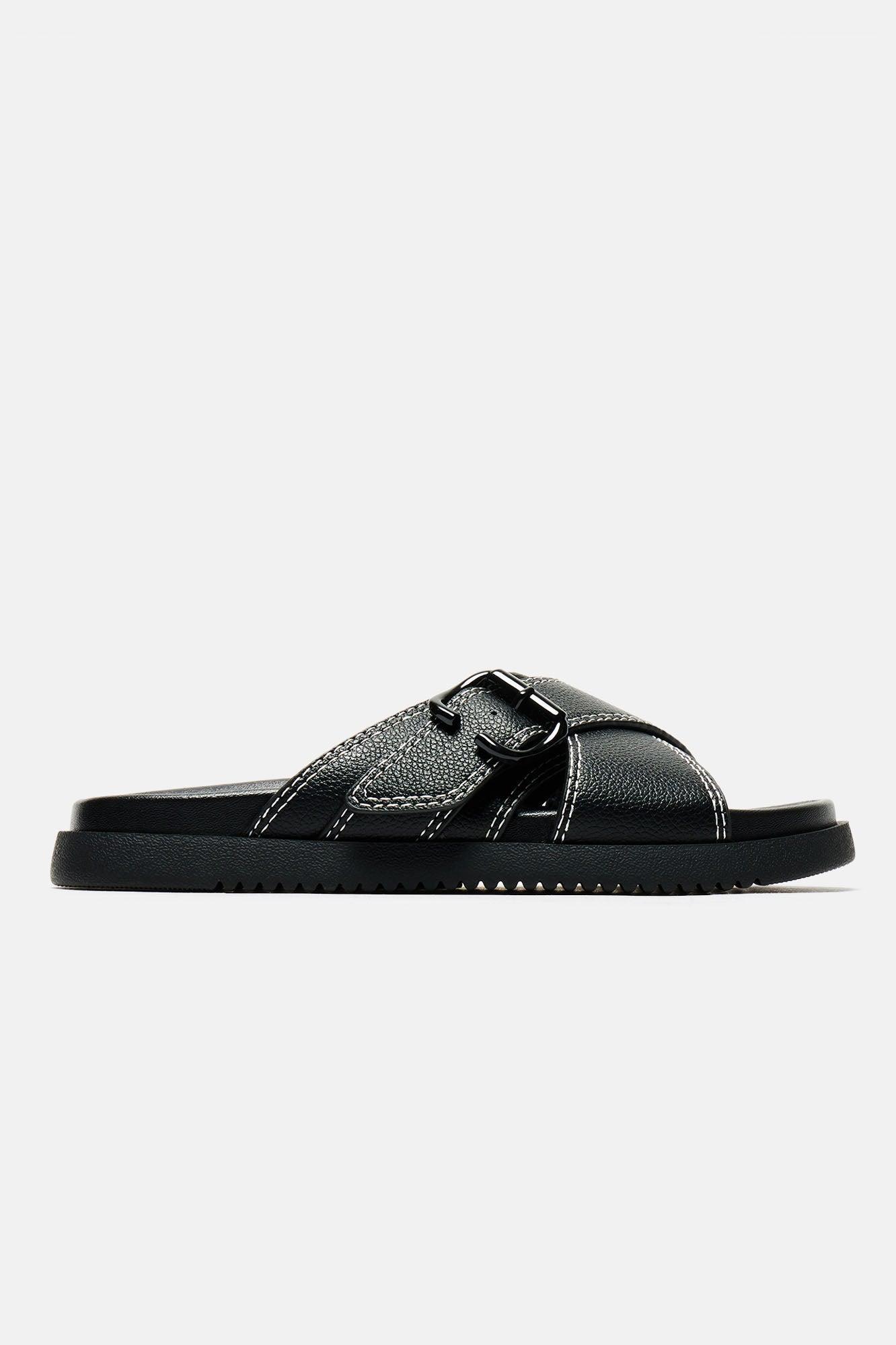 Your Only Pick Casual Slides - Black Product Image