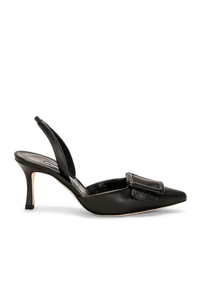 Manolo Blahnik Maysli 70 Nappa Slingback Product Image