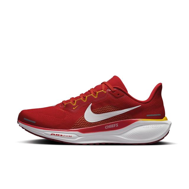 Nike Men's Pegasus 41 NFL Kansas City Chiefs Road Running Shoes Product Image