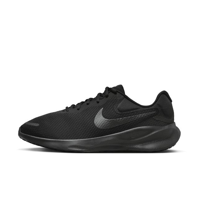 Nike Mens Revolution 7 Wide-Width Running Sneakers from Finish Line - Black Product Image