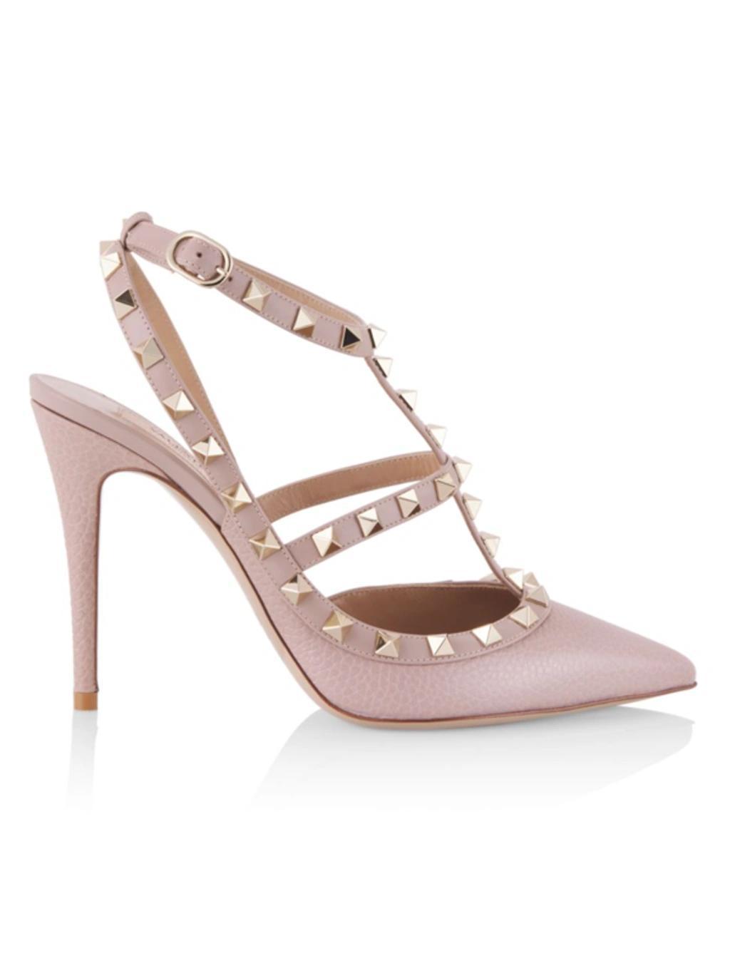 Rockstud 110mm Pumps In Poudre Product Image