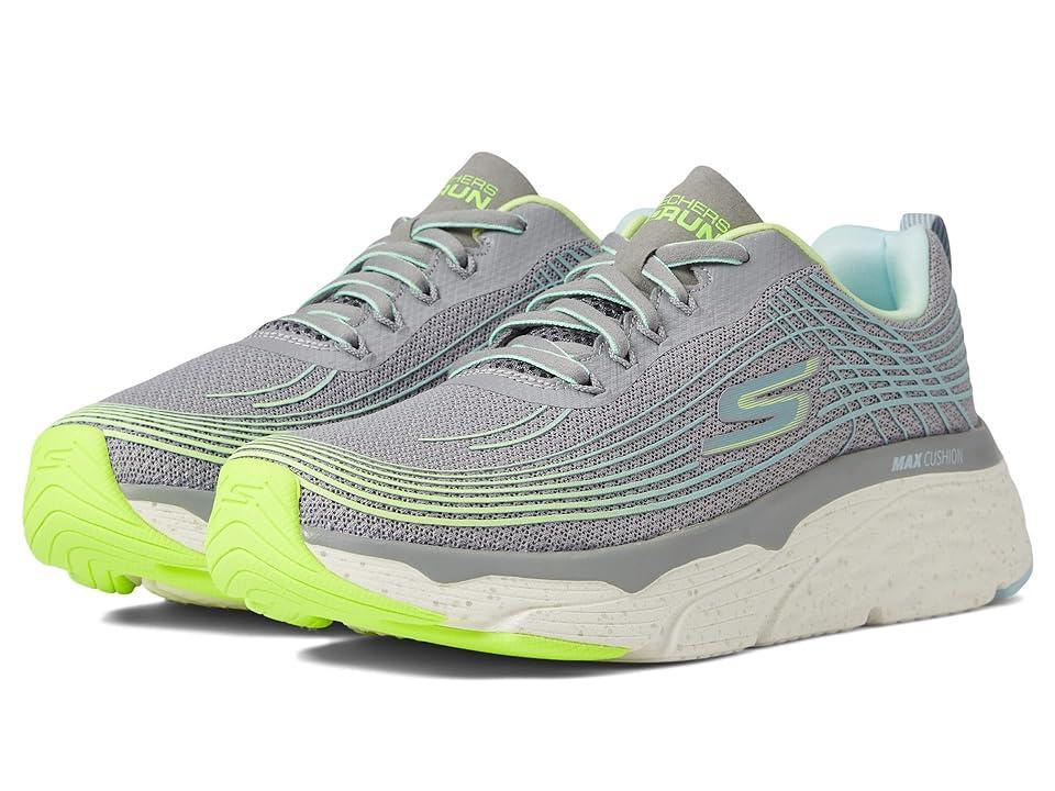 SKECHERS Max Cushioning Elite - Galaxy Burst Lime) Women's Shoes Product Image