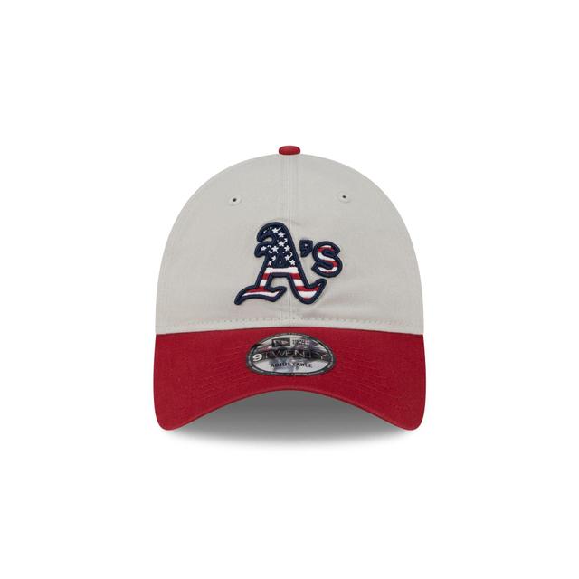 Oakland Athletics Independence Day 2024 9TWENTY Adjustable Hat Male Product Image