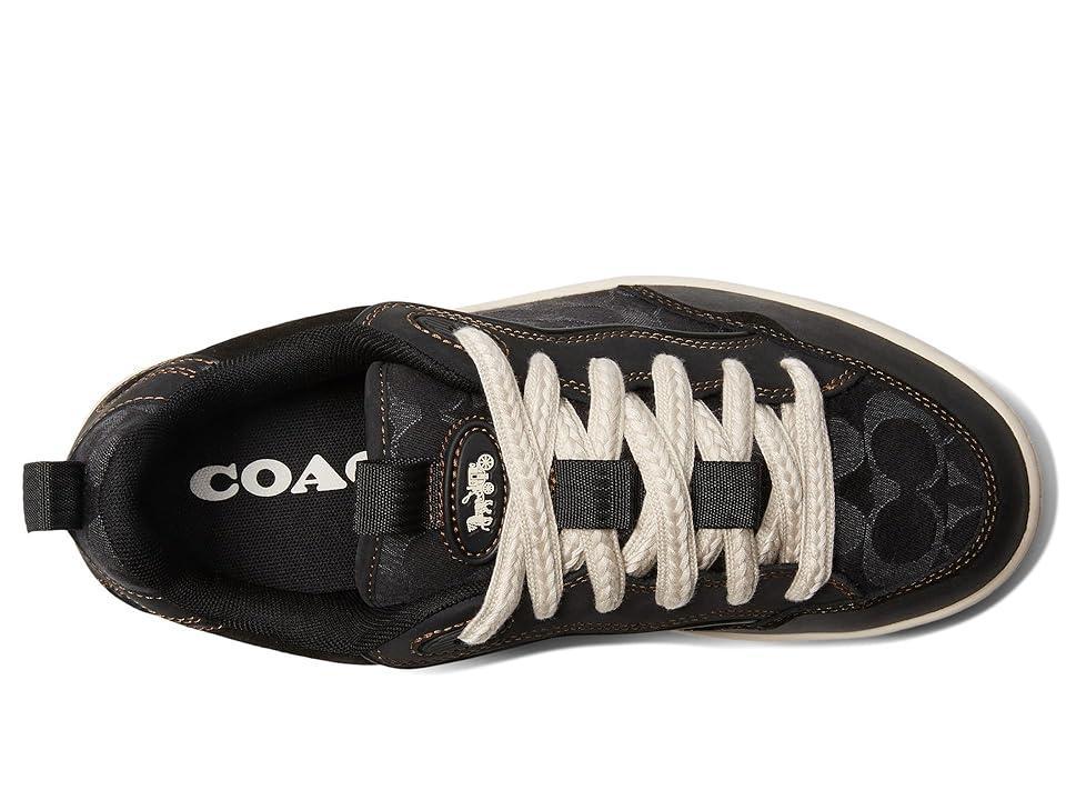 COACH C203 Denim Sneaker Men's Lace-up Boots Product Image