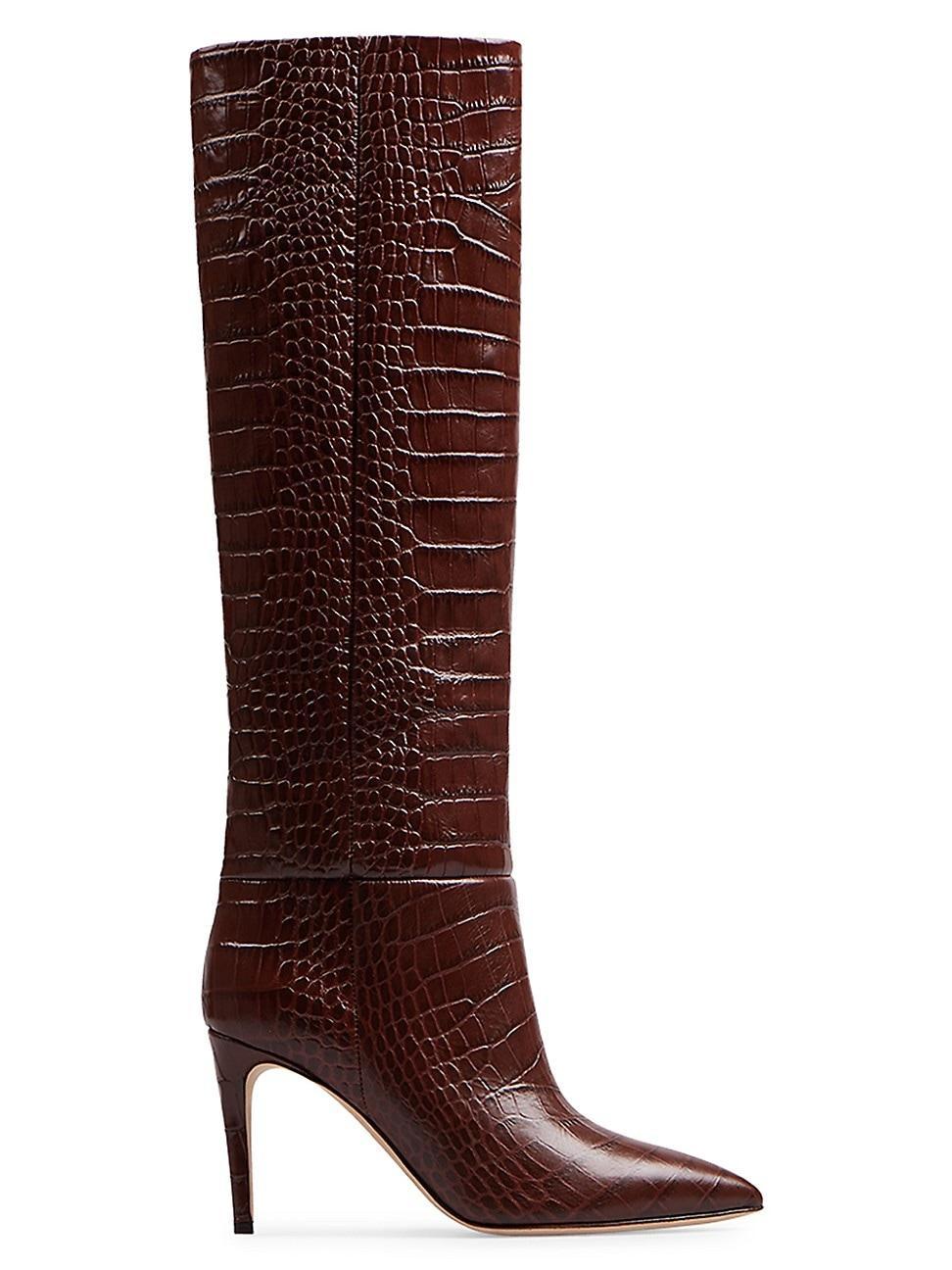 Womens Moc Croco Tall Boots product image