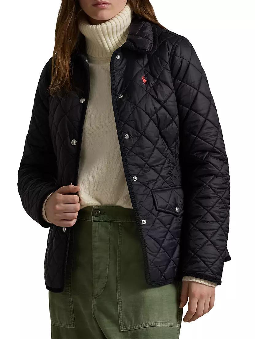 Quilted Snap-Front Jacket Product Image