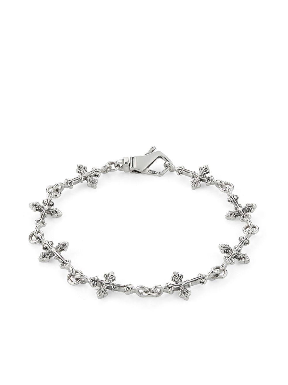 EMANUELE BICOCCHI Multi-cross Avelli Bracelet In Silver Product Image