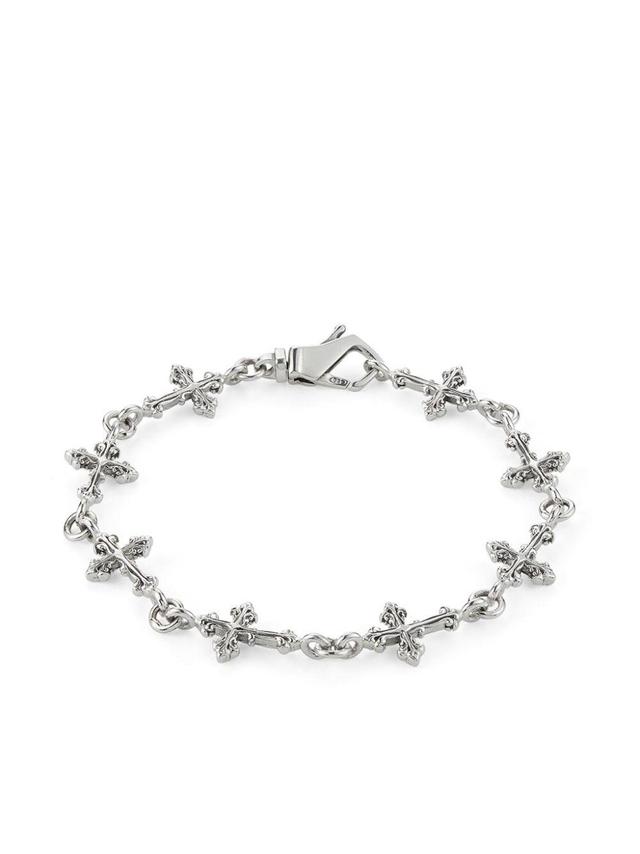 EMANUELE BICOCCHI Multi-cross Avelli Bracelet In Silver Product Image