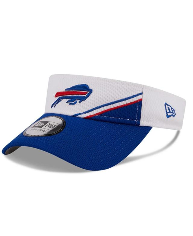 Mens New Era White Buffalo Bills 2023 Sideline Adjustable Visor - White Product Image