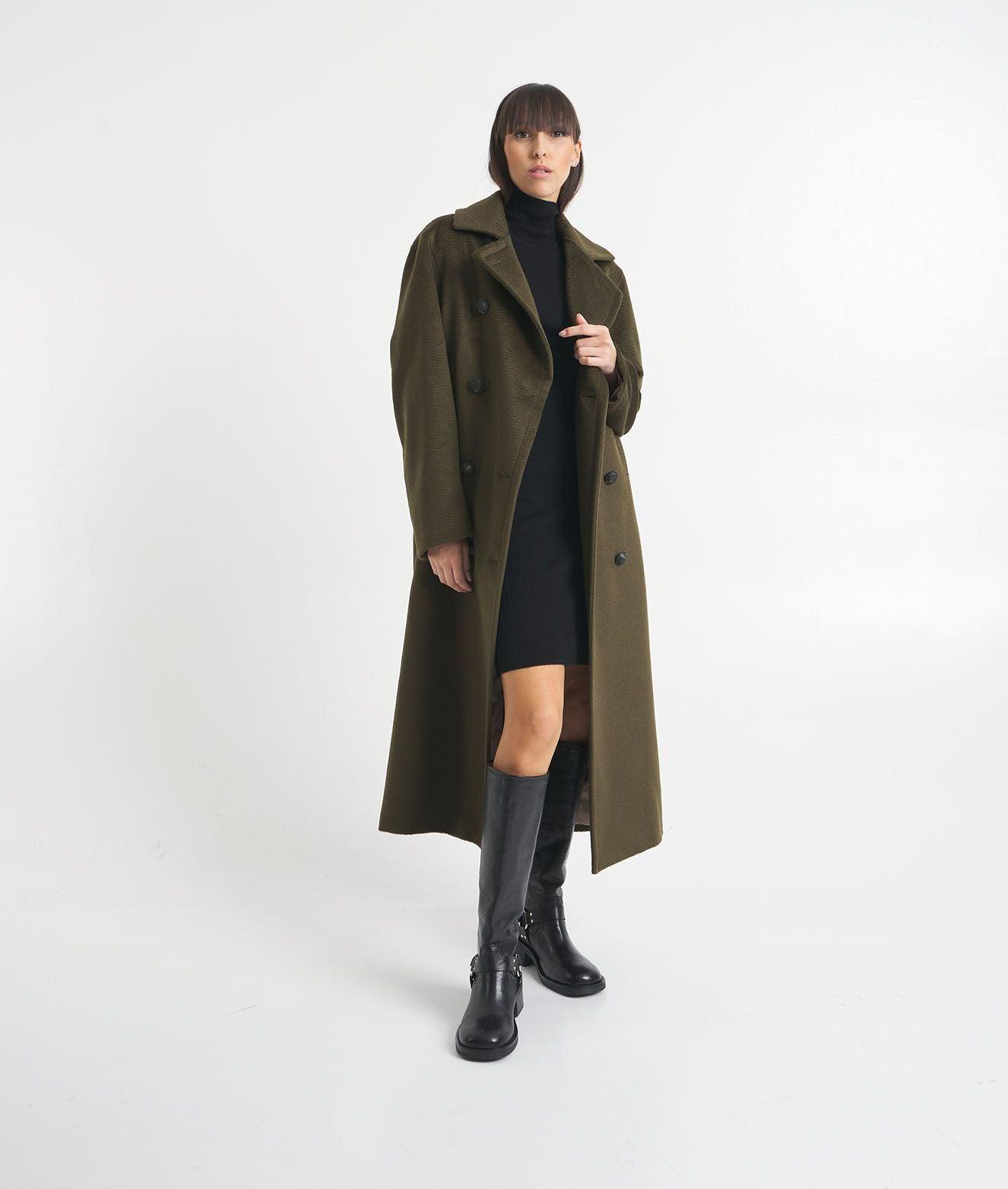 Virgin wool coat Product Image